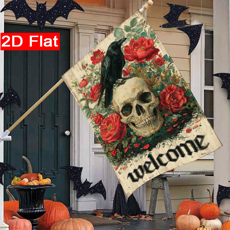 Halloween Skeleton Decoration - 2D plat - 2D plat Halloween