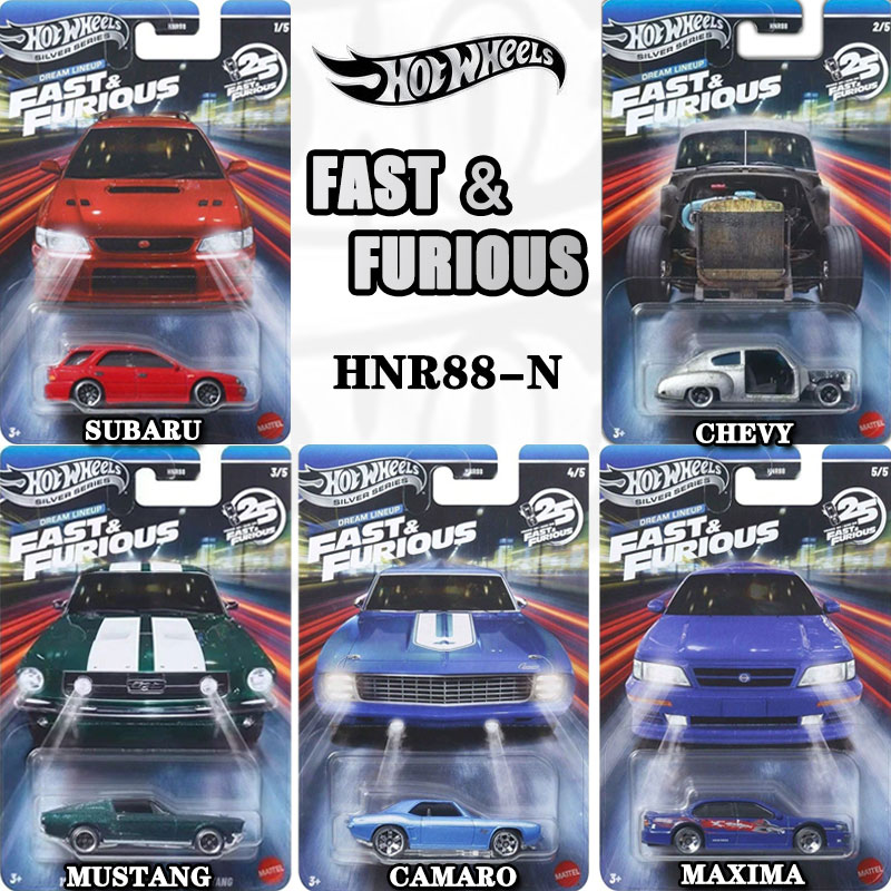 Halloween Costume Kids - Hot Wheels 1:64 gegoten legeringsauto Fast&Furious,