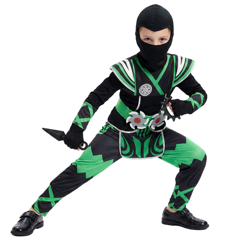 Japanse Ninja-kostuumset voor  - Halloween Costume Kids recensie en prijs