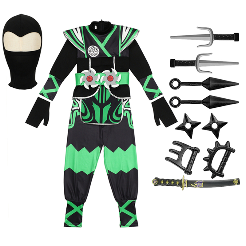 Japanse Ninja-kostuumset voor  - Halloween Costume Kids recensie en prijs