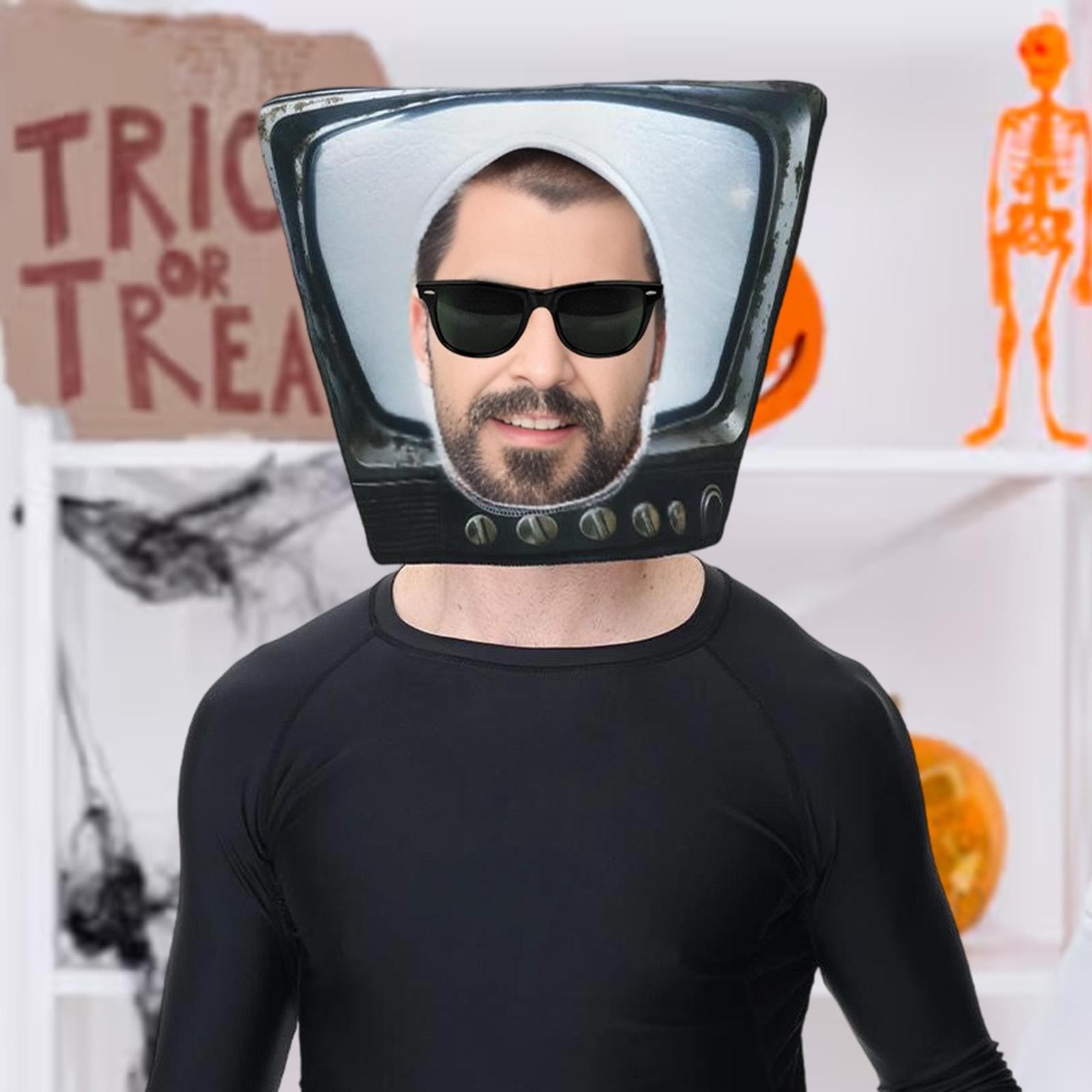 Nieuwigheid Leuke TV-maskerhoe - Halloween Costume Adult recensie en prijs