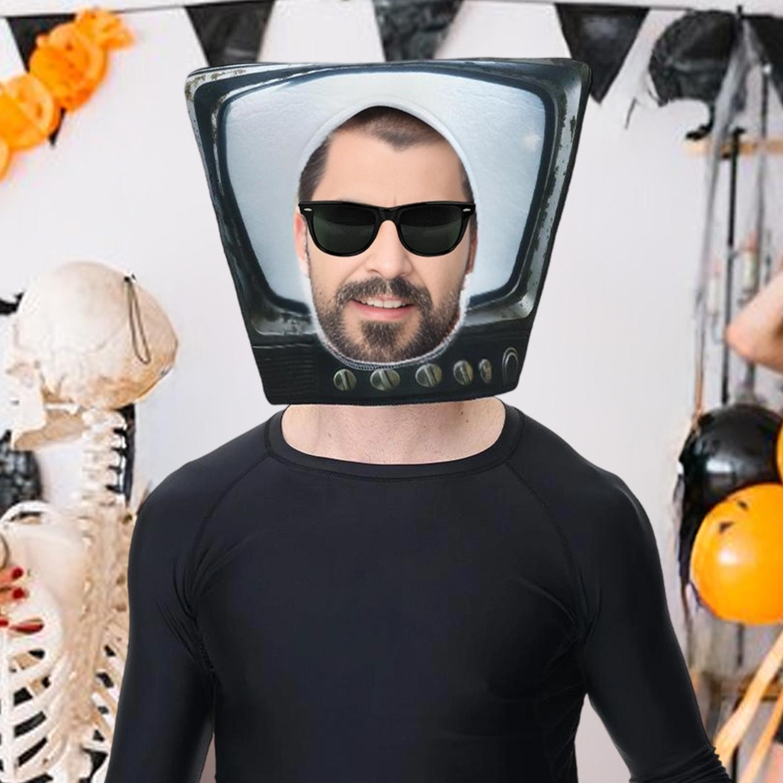 Nieuwigheid Leuke TV-maskerhoe - Halloween Costume Adult recensie en prijs