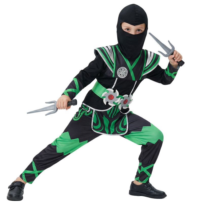 Groen Ninja-kostuum voor kinde - Halloween Costume Kids recensie en prijs