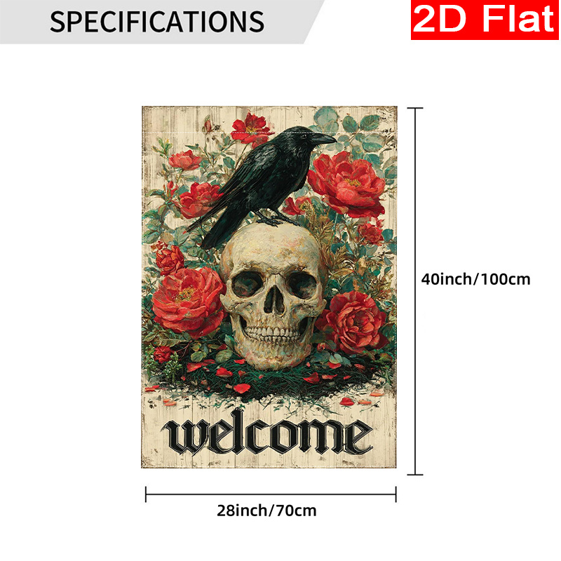 2D plat - 2D plat Halloween we - Halloween Skeleton Decoration recensie en prijs