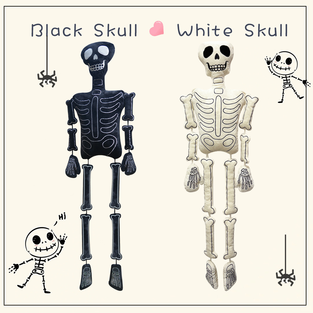 Halloween Skelet Pluche Pop Wi - Halloween Skeleton Decoration recensie en prijs