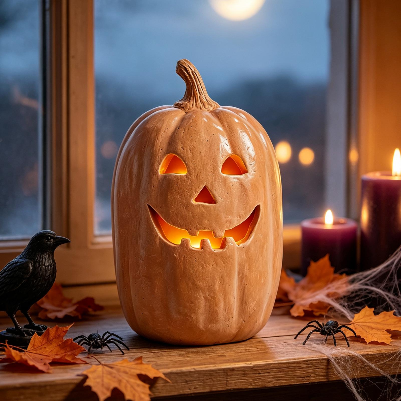 Pompoenlantaarns Decor Handgem - Pumpkin Lantern Halloween recensie en prijs