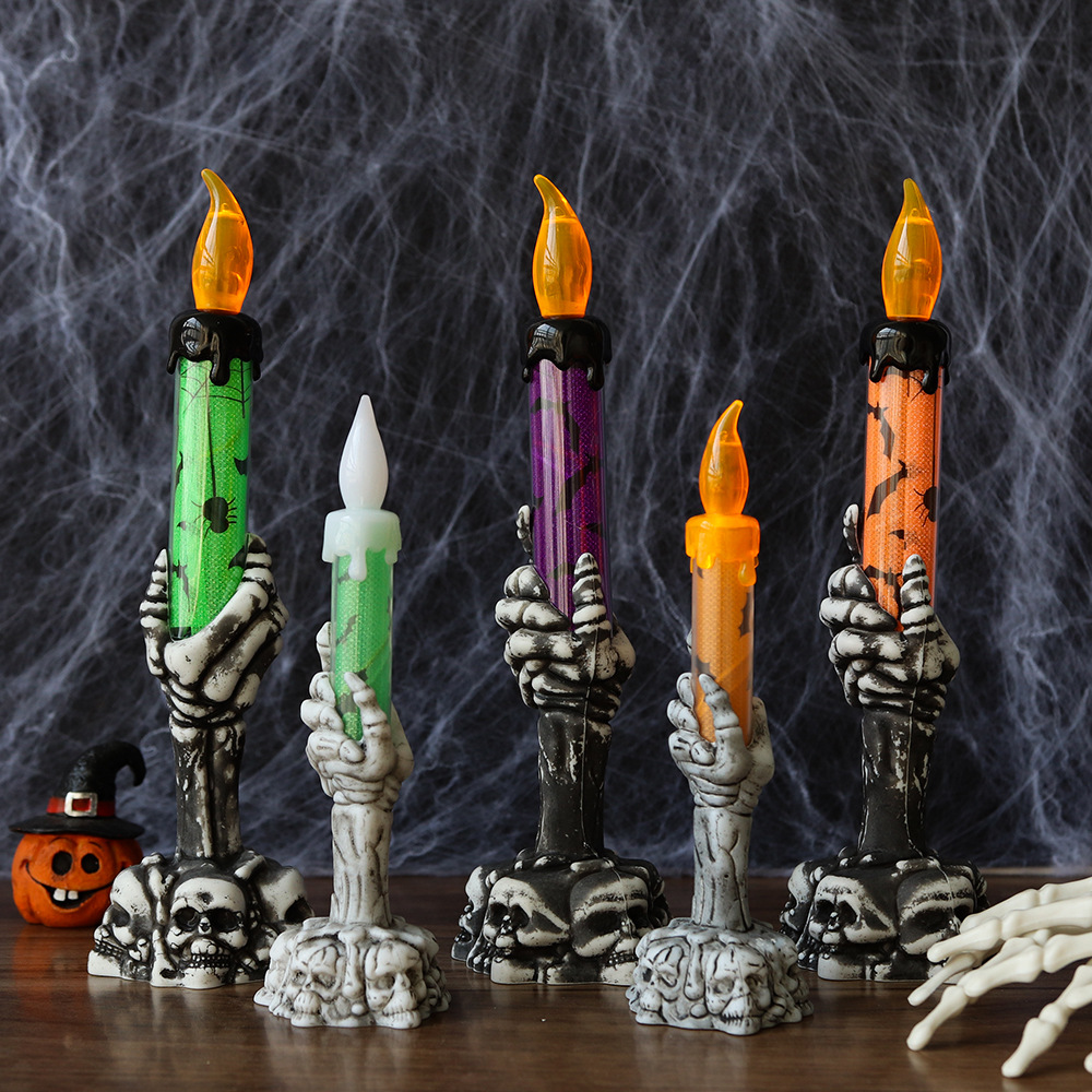 Halloween Skelethand Kaarslich - Halloween Pumpkin Decor Led recensie en prijs