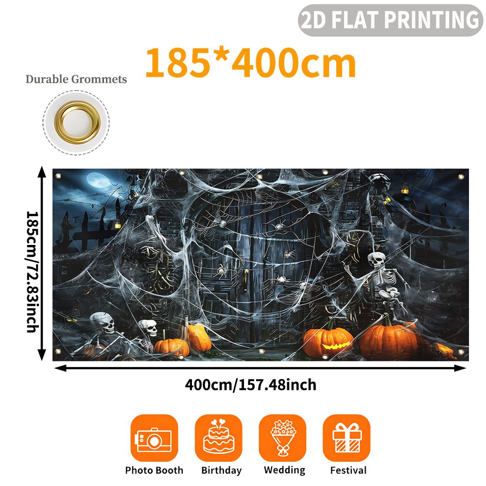 1 stuk 2D platte Halloween-fee - Halloween Skeleton Decoration recensie en prijs