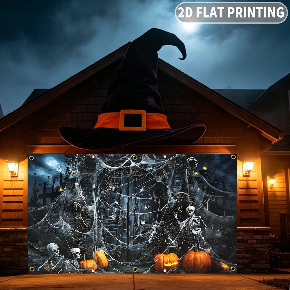1 stuk 2D platte Halloween-fee - Halloween Skeleton Decoration recensie en prijs