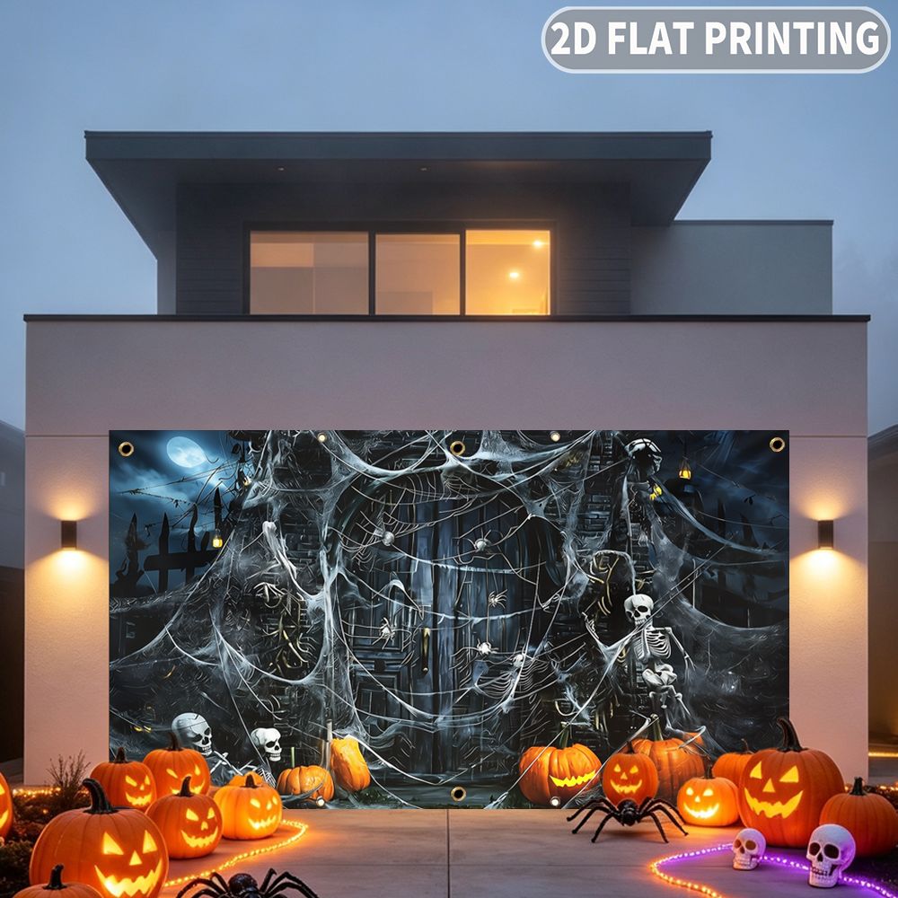 1 stuk 2D platte Halloween-fee - Halloween Skeleton Decoration recensie en prijs