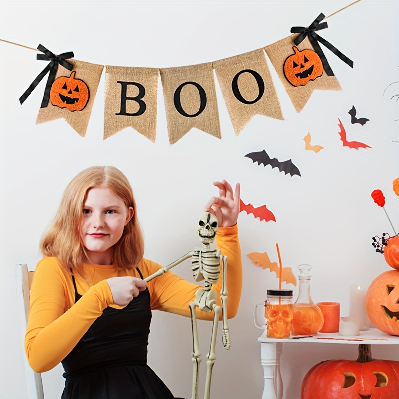 1 set rustieke Halloween-banne - Pumpkin Lantern Halloween recensie en prijs